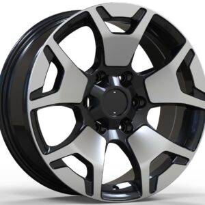 Alternative view of 17x7.5 6x139.7 alloy wheel, X75301