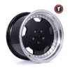 18x8.0/9.0J alloy wheels rims PCD 5X100-114.3for Benz tires black rims
