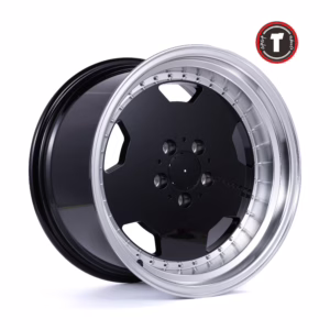 18x8.0/9.0J alloy wheels rims PCD 5X100-114.3for Benz tires black rims