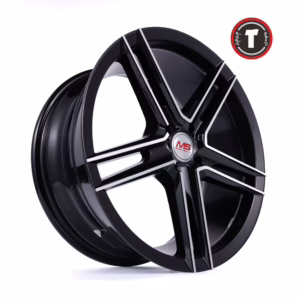 17 18 inch aftermarket black wheels for MS PCD 4x100/114.3, XC1028-3