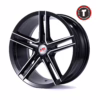 17'' 18'' inch aftermarket black car wheels for MS PCD 4x100/114.3 rims - Image 5