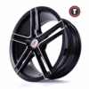 17'' 18'' inch aftermarket black car wheels for MS PCD 4x100/114.3 rims - Image 6