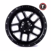 20 inch wheels rims black machine face wheels 20x9.0 PCD 6X139.7 mm - Image 2