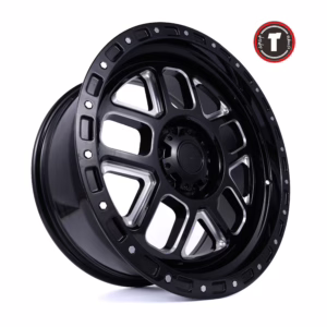 20 inch black machine face wheels 20x9.0 PCD 6X139.7, XG2309-3