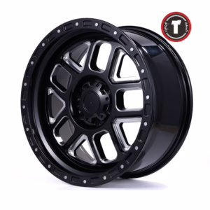 20 inch black machine face wheels 20x9.0 PCD 6X139.7, XG2309-4
