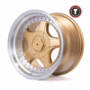 17 inch 17x8.5/10J wheels golden rims for bbs pcd 4/5/8/10*100-120 mm - Image 5