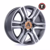 17x7.5J  wheels for Toyota wheels PCD 6X139.7 mm black rims