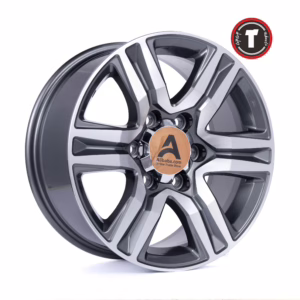17x7.5J  wheels for Toyota wheels PCD 6X139.7 mm black rims