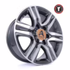 17x7.5J  wheels for Toyota wheels PCD 6X139.7 mm black rims - Image 4