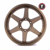 TE37 car wheels 18x9.5/10.5 inch wheels PCD 5/6X108 mm tires