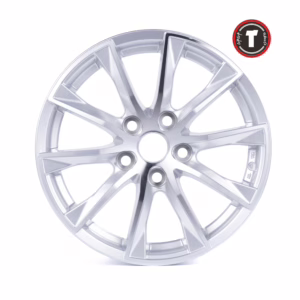 16x6.5J replica silver car wheels rims 5x112 mm PCD
