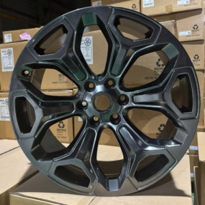 BHB-bright hyper black R22 car wheels 22x9.0J 6 holes rims 6x139.7 ET 19.05 mm Ram replica rims