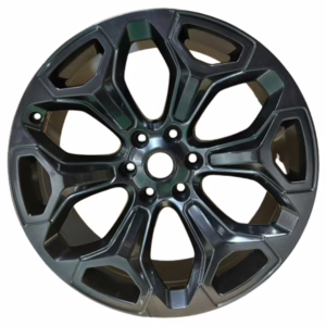BHB-bright hyper black R22 car wheels 22x9.0J 6 holes rims 6x139.7 ET 19.05 mm Ram replica rims, RAM001 BHB-1
