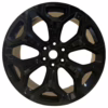 Glossy wheels 22x9.0J rims 6x139.7 ET 19.05 mm CB 78.1mm for Ram car, RAM001 glossy black-1