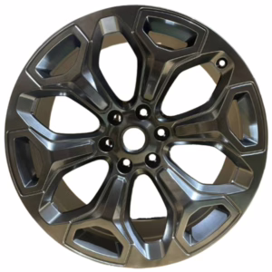 22 inch wheels 22x9.0J 6x139.7 ET 19.05 mm hyper black replica rims for Ram car, RAM001 hyper black-1