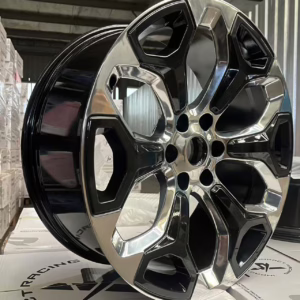 22 inch Ram replica polish black car wheels size 22x9.0J, RAM001 polish black-2