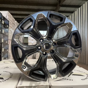 Ram car wheels 22x9.0J polish dark grey rims 6x139.7 ET 19.05 mm CB 78.1mm
