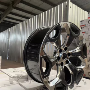 Car wheels 22x9.0J polish dark grey rims 6x139.7 ET 19.05 mm CB 78.1 mm, RAM001 polish dark grey-3