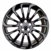 Wheels 21 22 inch PCD 5X120 CB 72.56 mm black machined face forged rims for Land Rover, 0002 forged rims-1