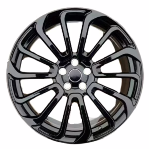 Wheels 21 22 inch PCD 5X120 CB 72.56mm black machined face forged rims for Land Rover