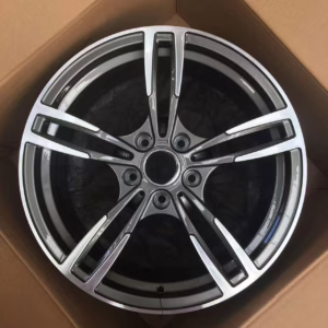 R18 R19 inch forged rims with PCD 5X120 ET 30/35 mm CB 72.56 mm Gunmetal Machine Face