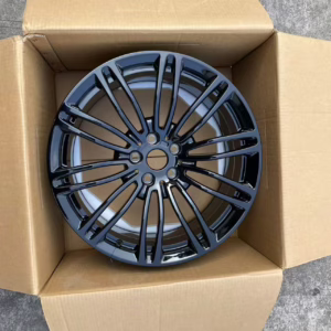 Forged wheels 19 inch with PCD 5X112/120 ET 30/35 mm CB 66.6/72.56 mm gloss black rims for BMW, 0144-2 forged rims-2