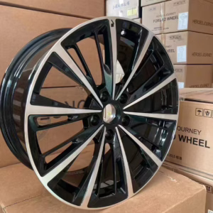 Bright black polished surface wheels 19 20 inch 5X120 PCD ET 30/33mm CB 66.9mm forged rims for Land Rover