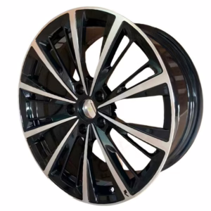 Bright black polished surface wheels 19 20 inch 5X120 PCD ET 30/33 mm CB 66.9 mm forged rims for Land Rover, 0211 forged rims-3