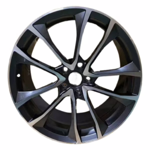 19x8.5J inch replica forged wheels with PCD 5X112 ET 30 mm CB 66.45 mm gunmatal machine face rims