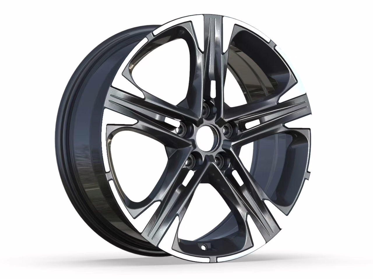 Kia K5 wheels replacement 18x7.5 inch with PCD 5X114.3 ET 50.5, XH3482F-1875-4