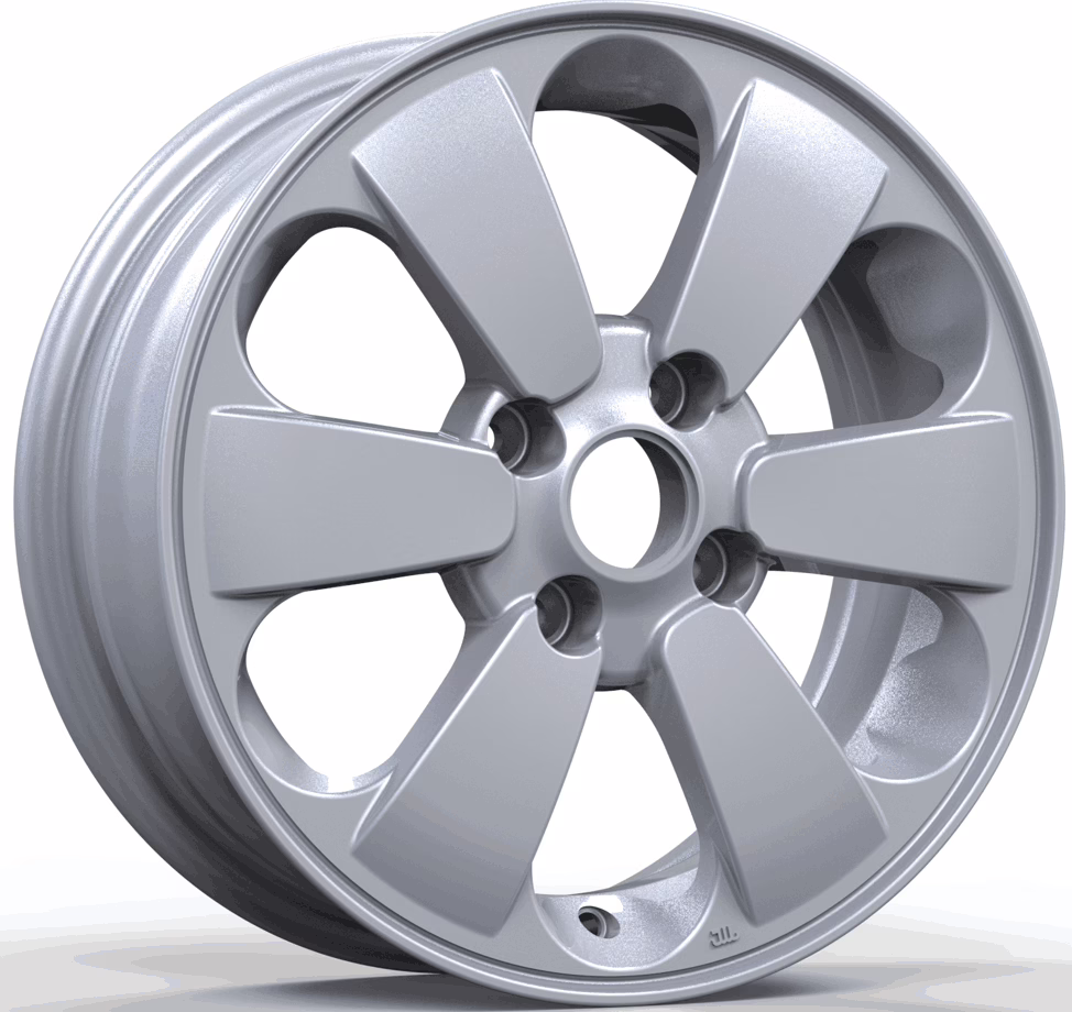 Car rims R14 inch 14x5.5J with 4 holes PCD 4X100 ET 35 CB 54.1, XLL2084-1455-1