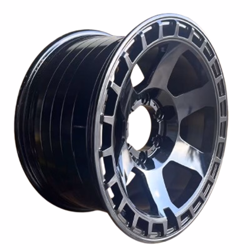 4x4 SUV matt black wheels 15X8.0/ 17X9.0 inch , XGM009-1580-2