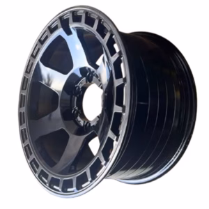 4x4 SUV matt black wheels 15X8.0/ 17X9.0 inch , XGM009-1580-3
