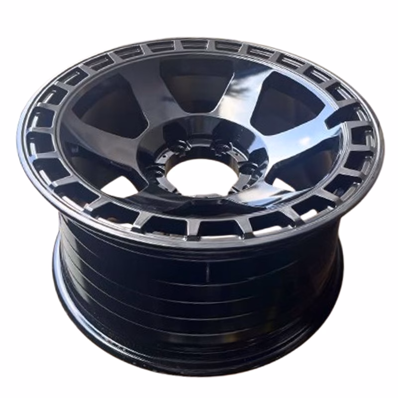 4x4 SUV matt black wheels 15X8.0/ 17X9.0 inch , XGM009-1580-4