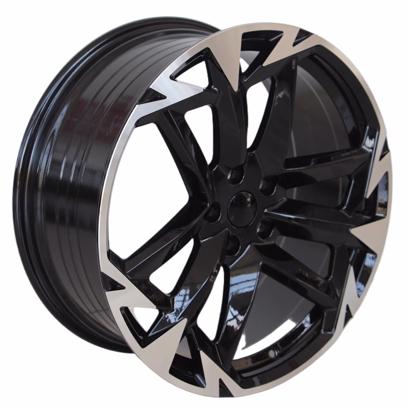 Black machined face wheels for VW 20X8.5J CB 57.1 , XN5131-2085-2