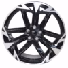 Black machined face wheels for VW 20X8.5J CB 57.1 , XN5131-2085-4