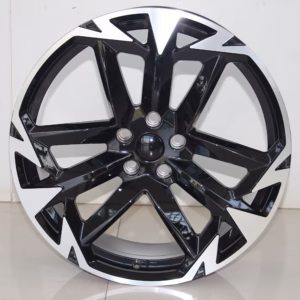 Black machined face wheels for VW 20X8.5J CB 57.1 , XN5131-2085-3