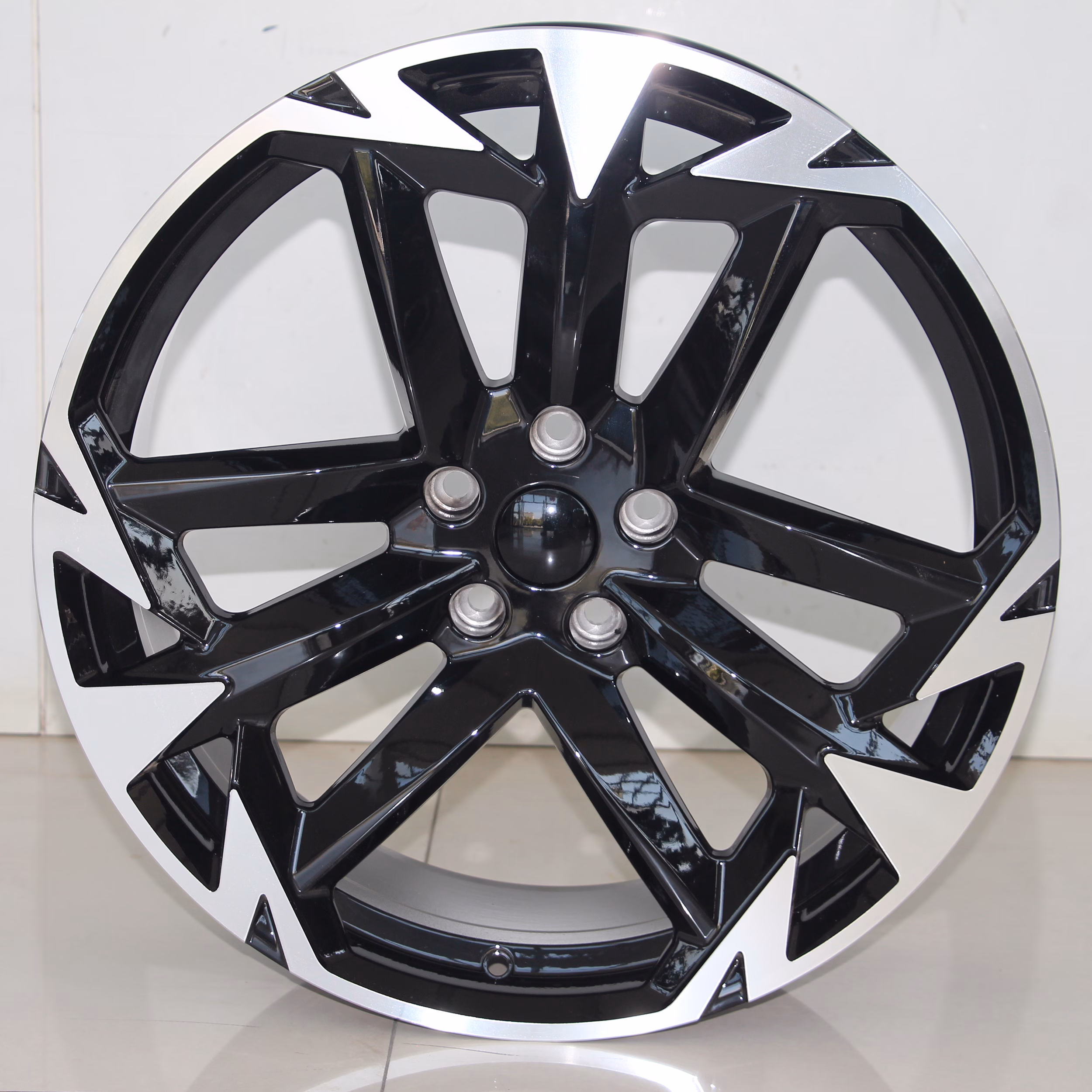 Black machined face wheels for VW 20X8.5J CB 57.1 , XN5131-2085-3