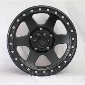 17x8.5J matt black wheels 6 holes rims ET 0 , XH622178514-1785-2