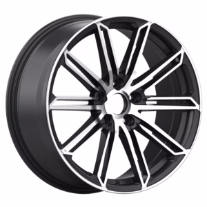 Black replica mags for Lexus 18x8.0J ET 38-43 , XW1166-1880-1
