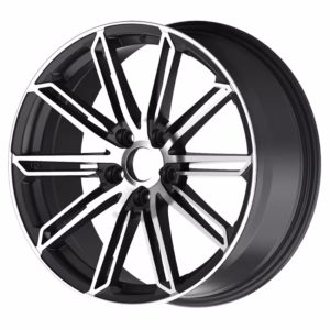 Black replica mags for Lexus 18x8.0J ET 38-43 , XW1166-1880-3