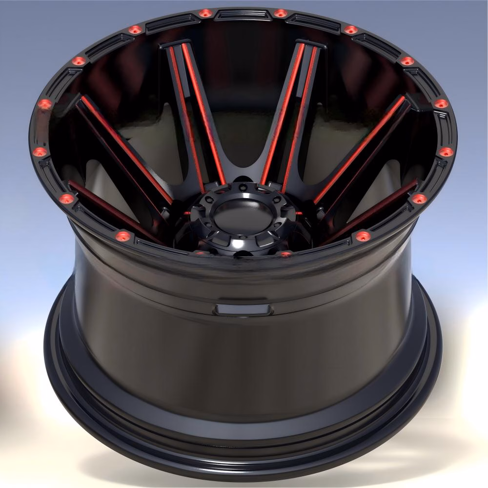 Off-Road 4x4 aftermarket rims 15x10 inch ET -50~ -40 , X750967-1510(3)