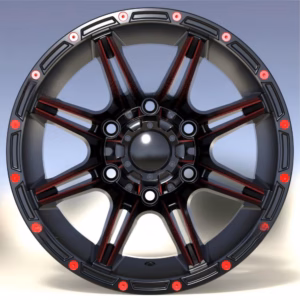 Off-Road 4x4 aftermarket rims 15x10 inch ET -50~ -40 , X750967-1510(4)