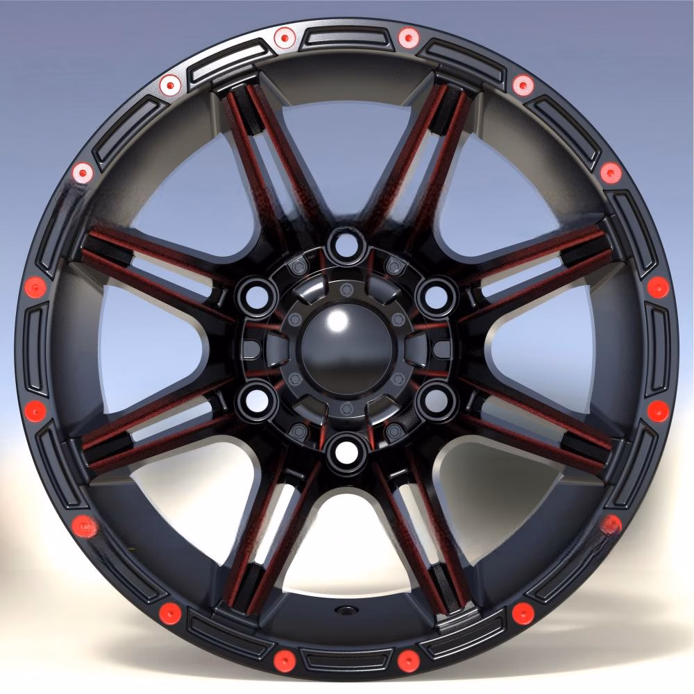 Off-Road 4x4 aftermarket rims 15x10 inch ET -50~ -40 , X750967-1510(4)