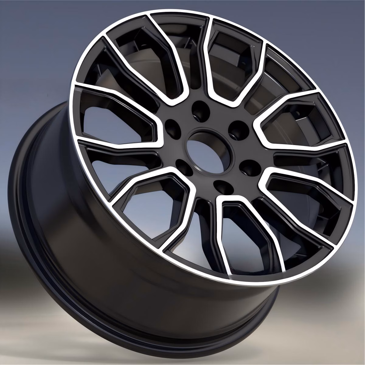17x8.5 inch wheels for German car PCD 6X130 ET 42-52 , XPOAL03-1785(4)