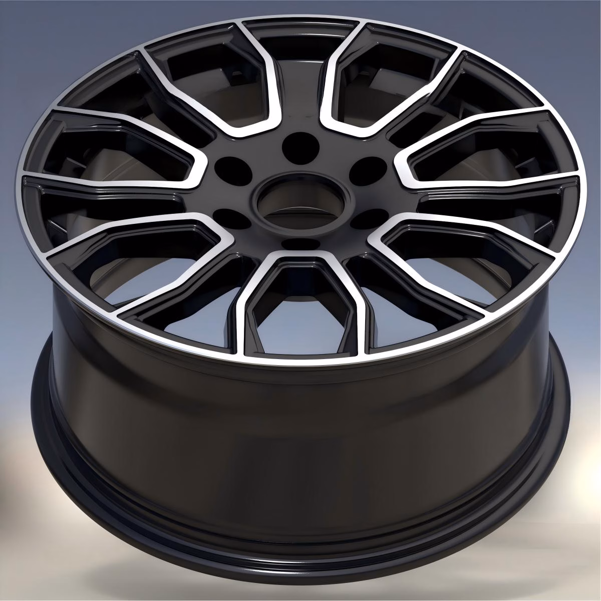 17x8.5 inch wheels for German car PCD 6X130 ET 42-52 , XPOAL03-1785(5)