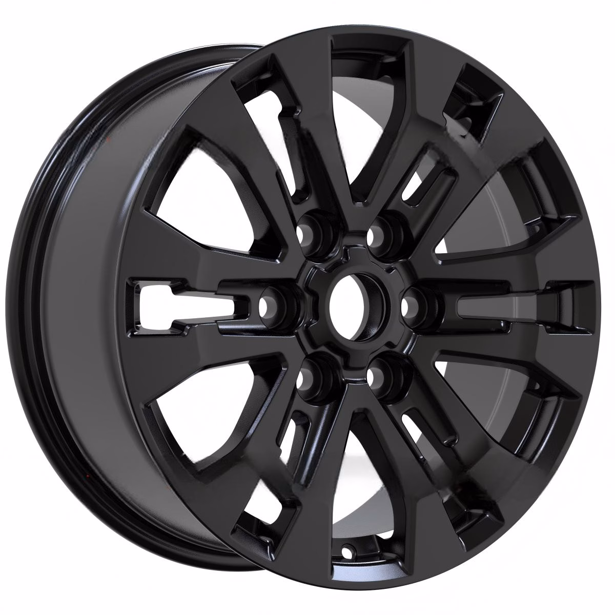 17x7.5 multiple spoke aftermarket rims ET 33-43, XTTB2414-1775(2)