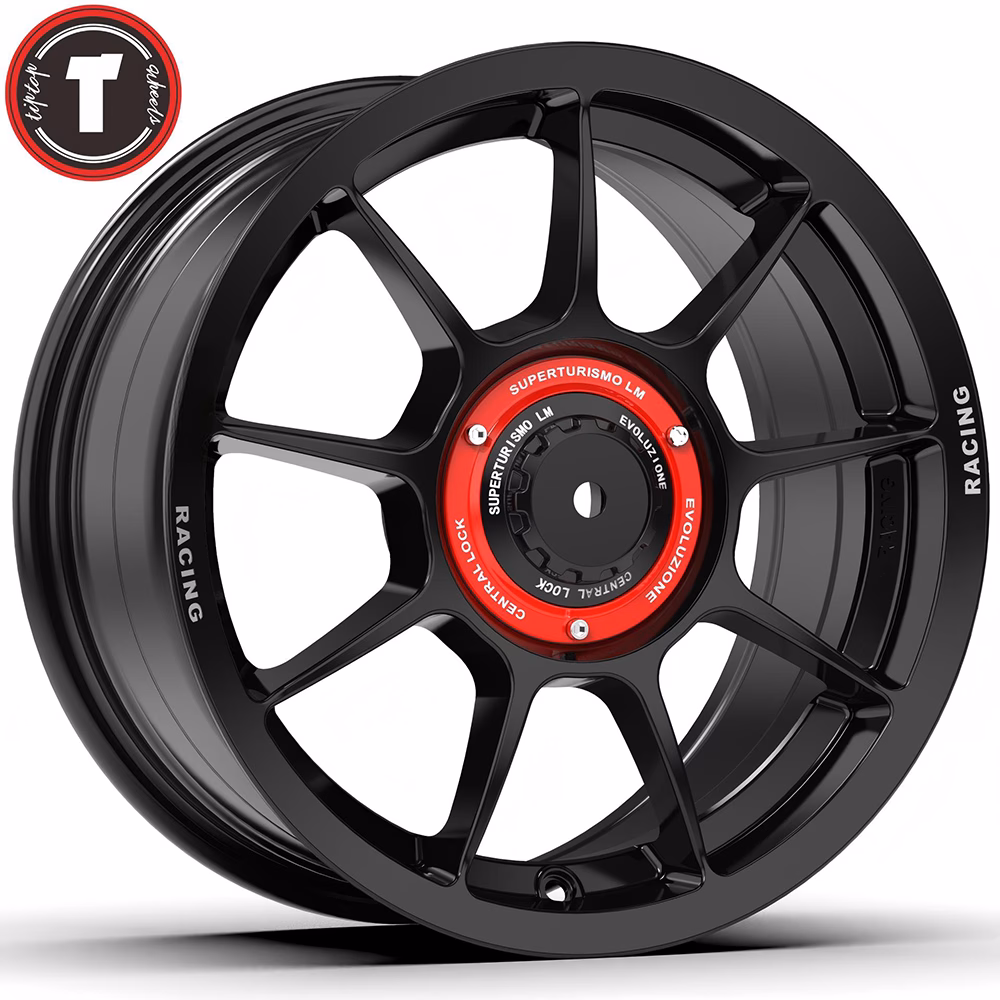 15 wheels PIANO BLACK/white letters on the edge, X250912-1570(4)