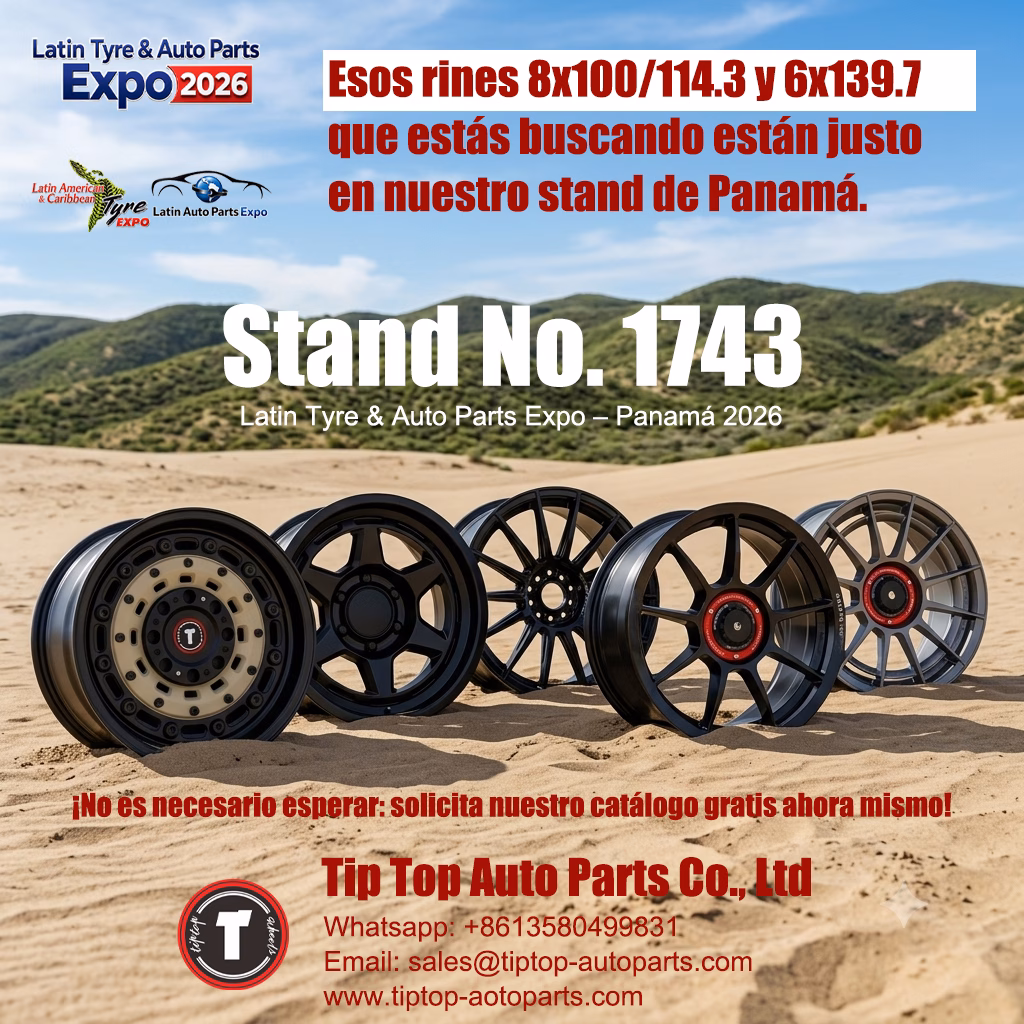 Tip Top Wheels Latin Tyre Auto Parts Expo 2026